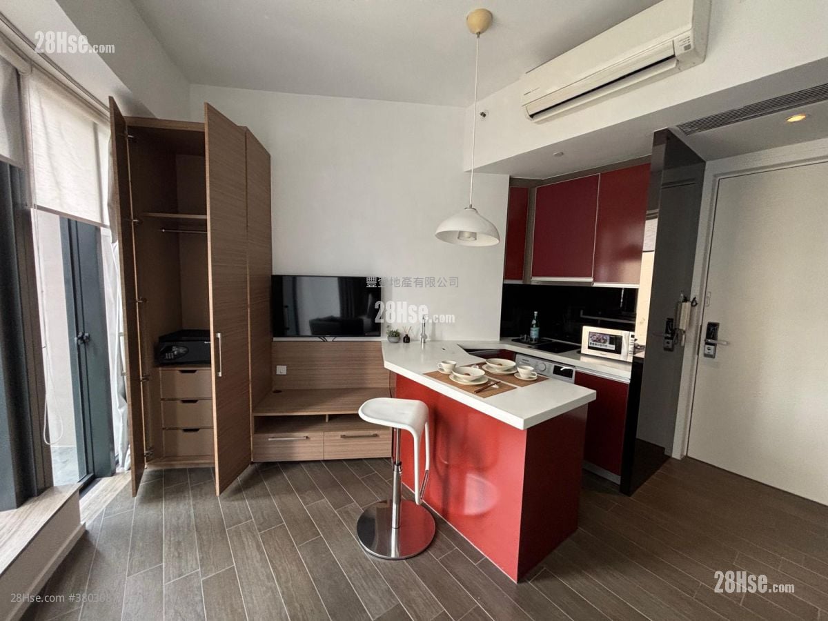 Queen's Cube 租盘 开放式间隔 , 1 浴室 287 平方尺