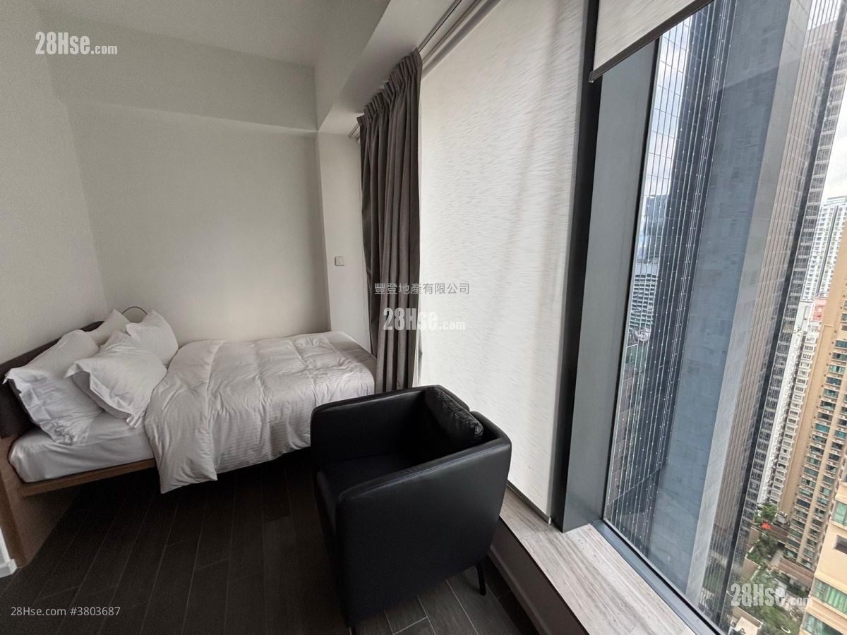 Queen's Cube 租盘 开放式间隔 , 1 浴室 287 平方尺