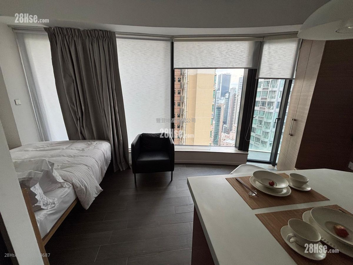 Queen's Cube 租盘 开放式间隔 , 1 浴室 287 平方尺