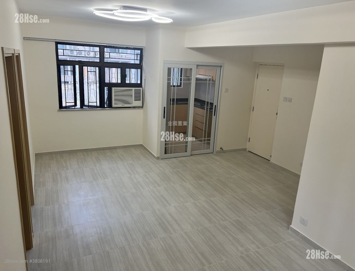 山林閣 租盤 3 房 , 1 浴室 576 平方呎