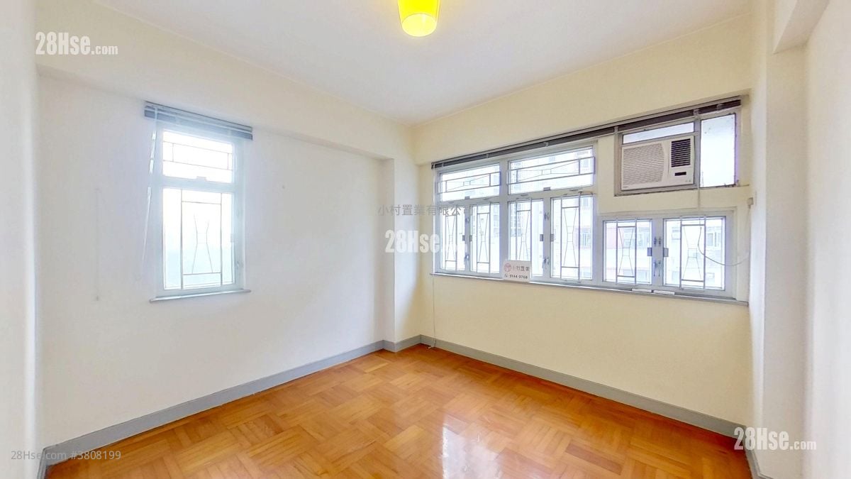 主人房: 景香楼 租盘 2 房 , 1 浴室 552 平方尺