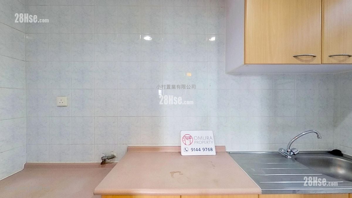 厨房: 景香楼 租盘 2 房 , 1 浴室 552 平方尺