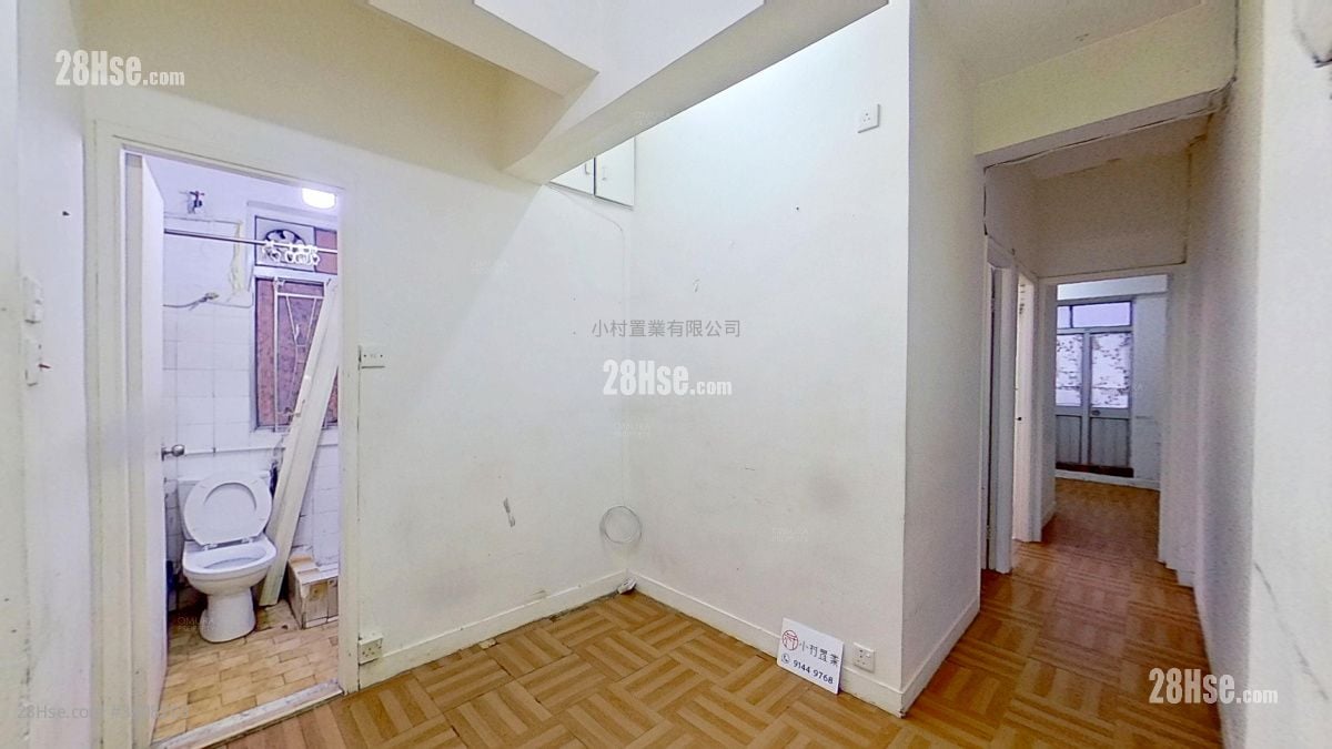 厅: 英皇大厦 租盘 3 房 , 1 浴室 474 平方尺