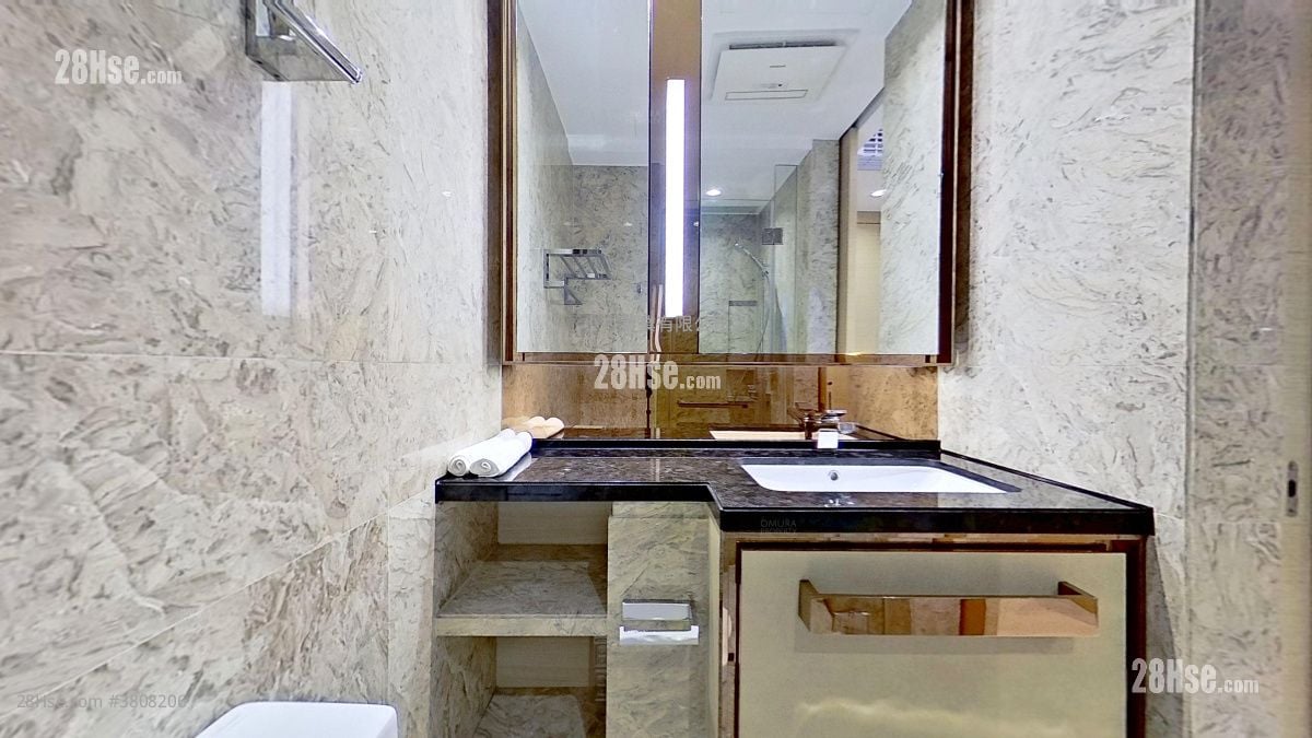 浴室: 晞品 租盘 开放式间隔 , 1 浴室 221 平方尺