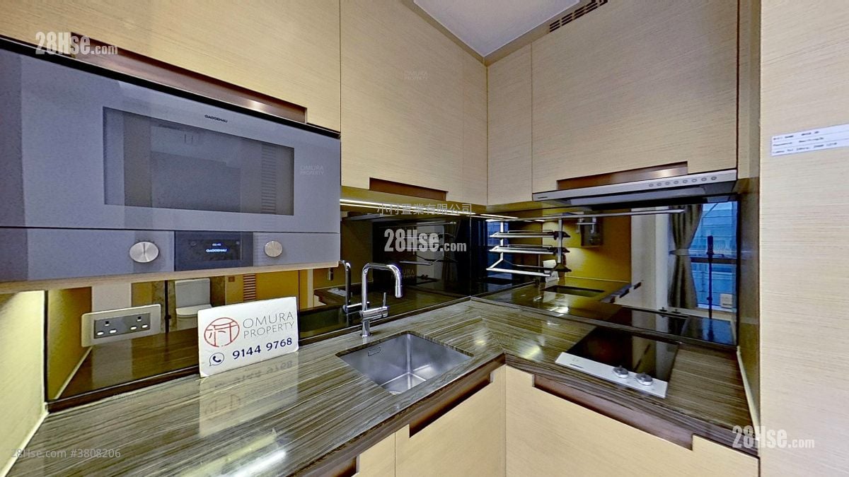 厨房: 晞品 租盘 开放式间隔 , 1 浴室 221 平方尺