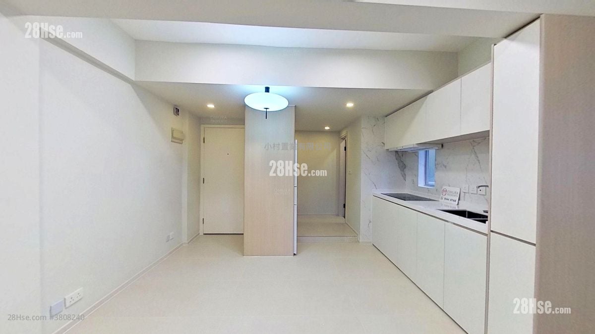 厅: 百宁大厦 租盘 2 房 , 1 浴室 396 平方尺