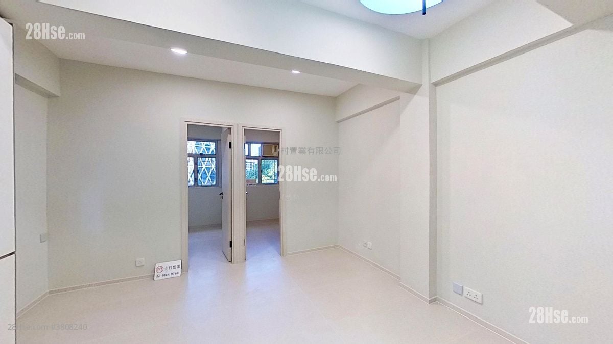 厅: 百宁大厦 租盘 2 房 , 1 浴室 396 平方尺