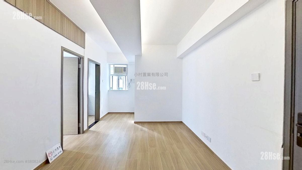 厅: 百宁大厦 租盘 1 房 , 1 浴室 338 平方尺