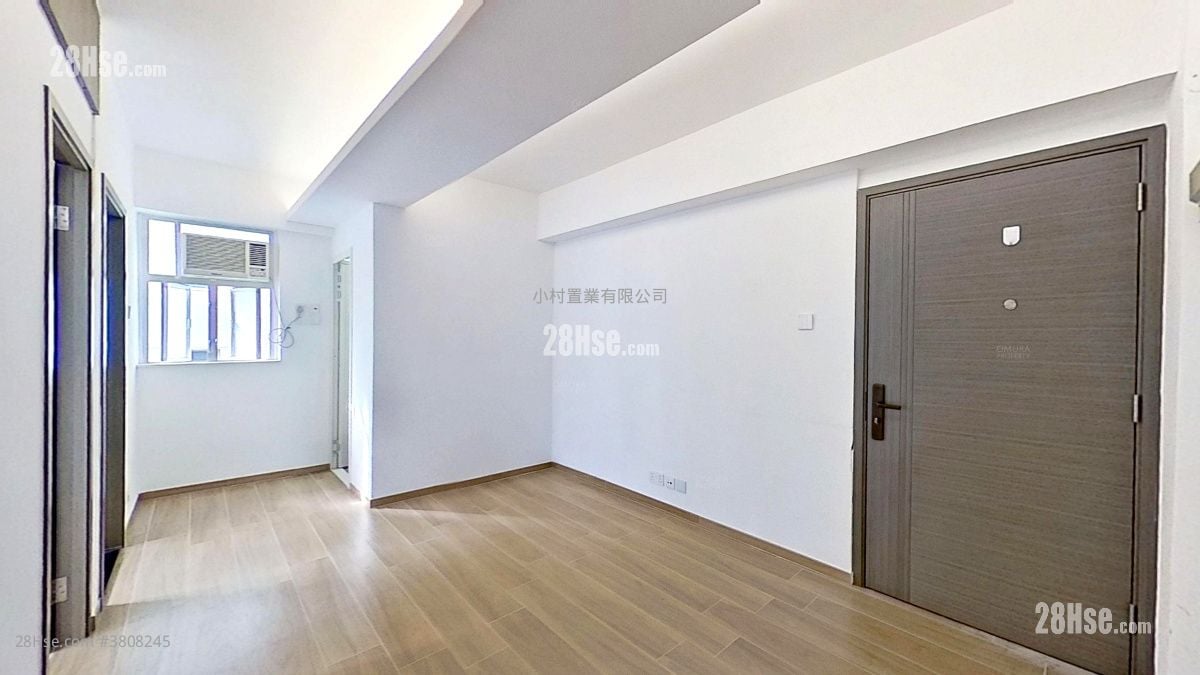 厅: 百宁大厦 租盘 1 房 , 1 浴室 338 平方尺