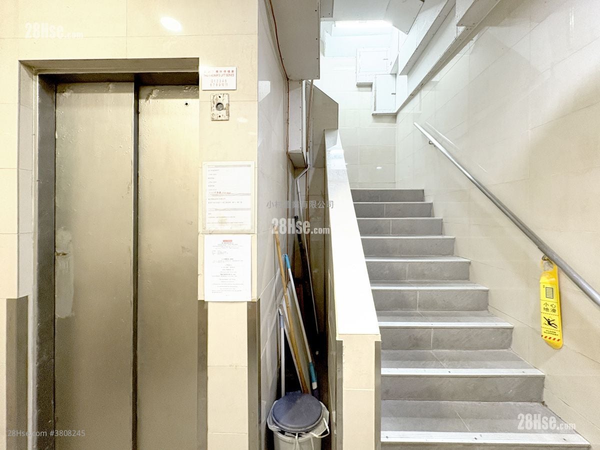 大堂: 百宁大厦 租盘 1 房 , 1 浴室 338 平方尺