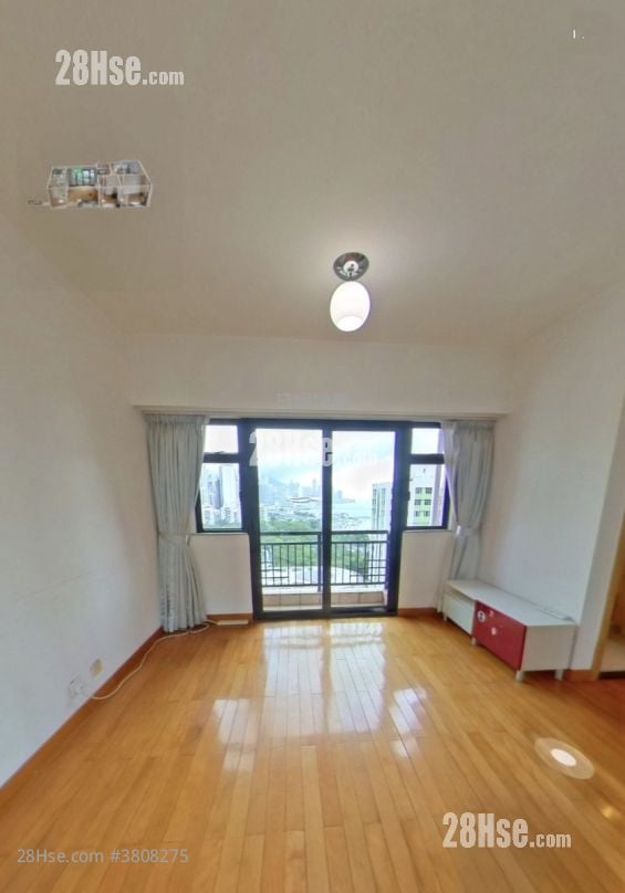 海景轩 租盘 2 房 , 1 浴室 667 平方尺