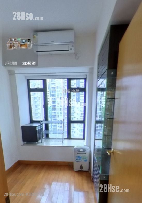 海景轩 租盘 2 房 , 1 浴室 667 平方尺