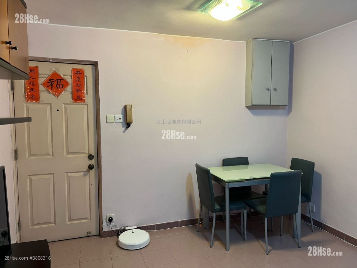 美城苑 租盘 2 房 , 1 浴室 381 平方尺