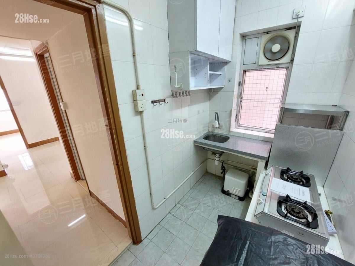 利达大楼 租盘 2 房 , 1 浴室 507 平方尺