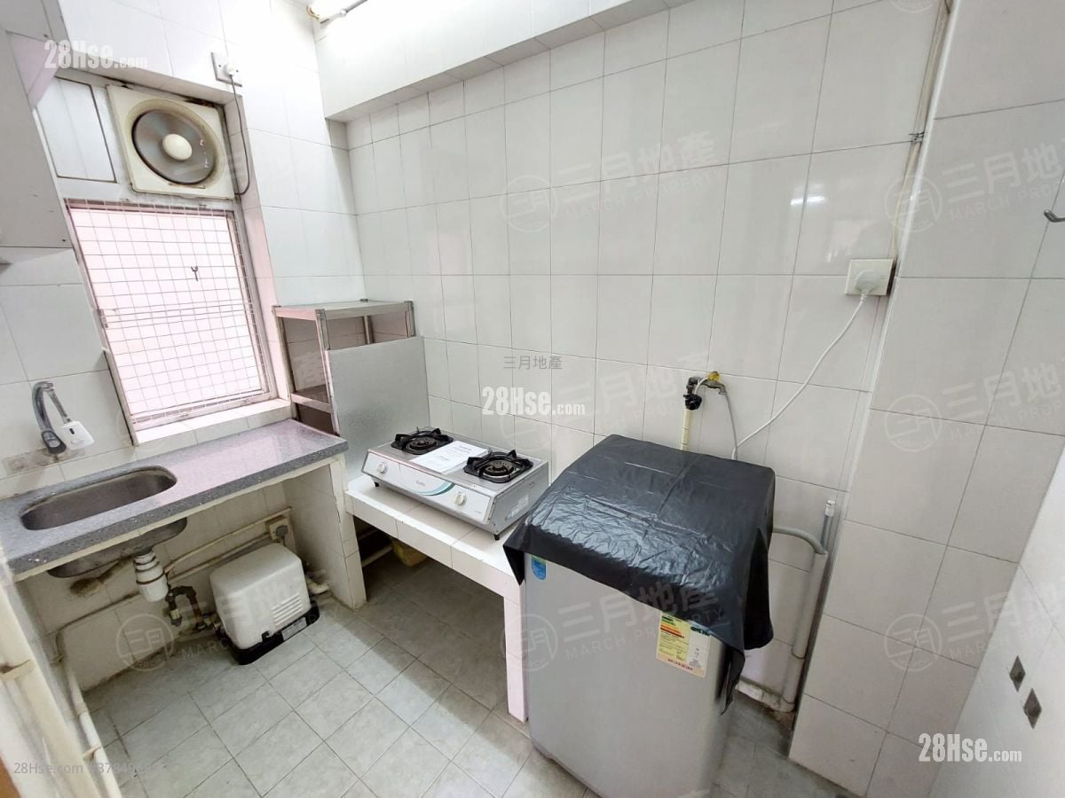 利达大楼 租盘 2 房 , 1 浴室 507 平方尺