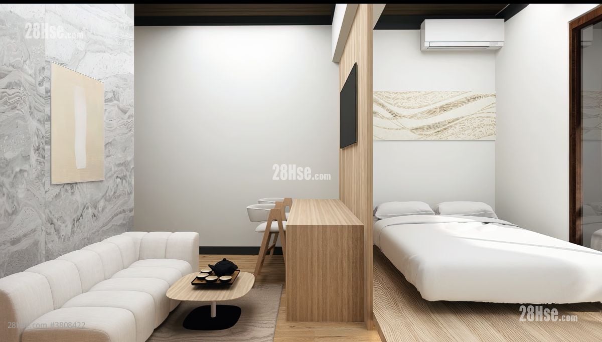 梅田東天滿大阪民宿物業 售盤 開放式間隔 183 平方呎