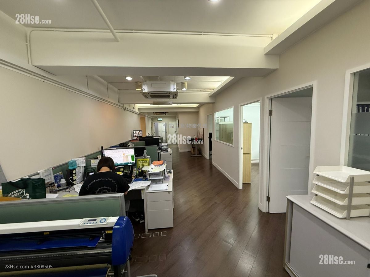 长城工厂大厦 租盘 5+ 房 , 2 厕所