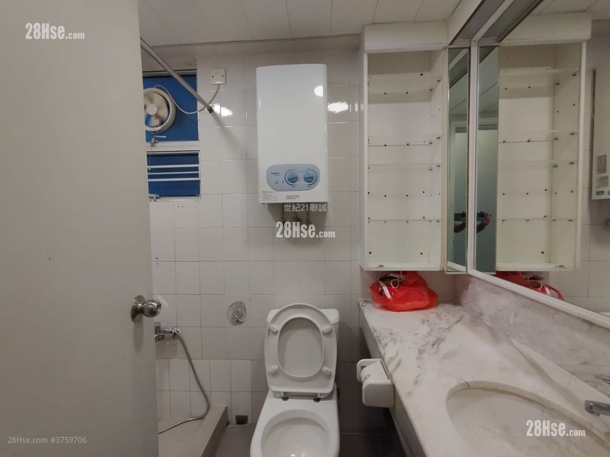 汇景花园 租盘 2 房 , 1 浴室 537 平方尺