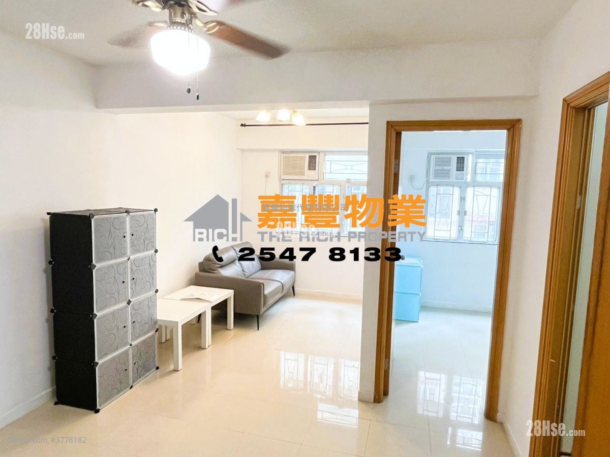 恒升大楼 租盘 1 房 , 1 浴室 390 平方尺