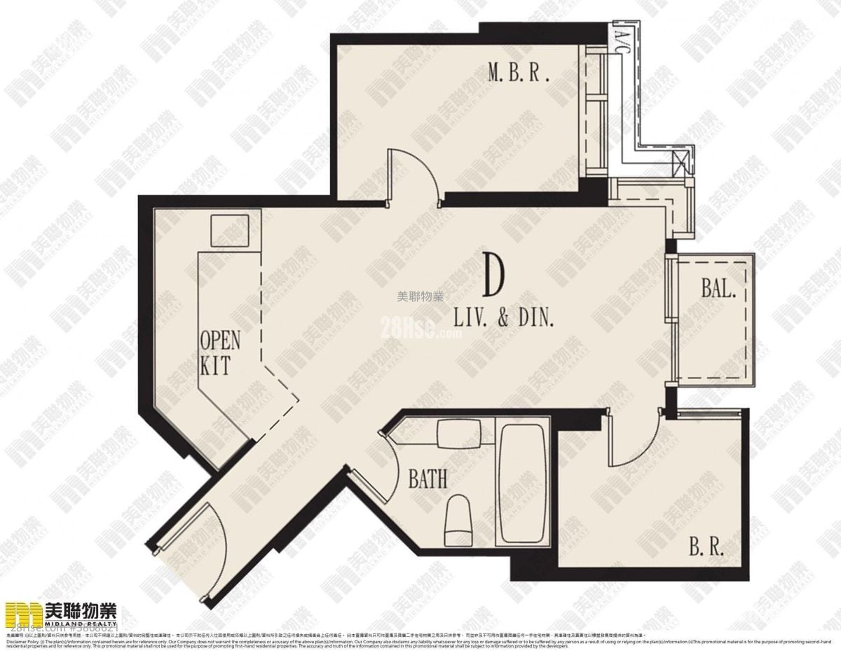Ocean Pride Rental 2 Bedrooms , 1 Bathroom 534 ft²
