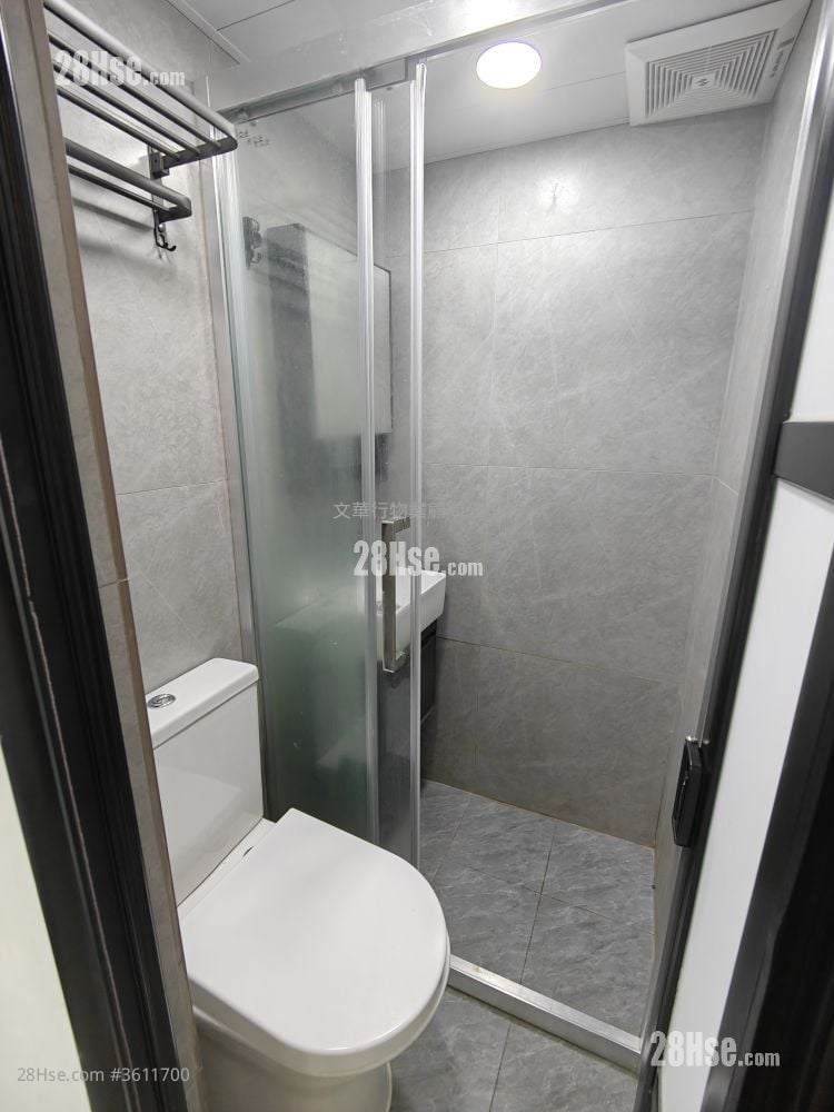 近金巴利道 租盘 开放式间隔 , 1 浴室 140 平方尺