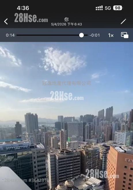 高临 租盘 1 房 , 1 浴室 272 平方尺