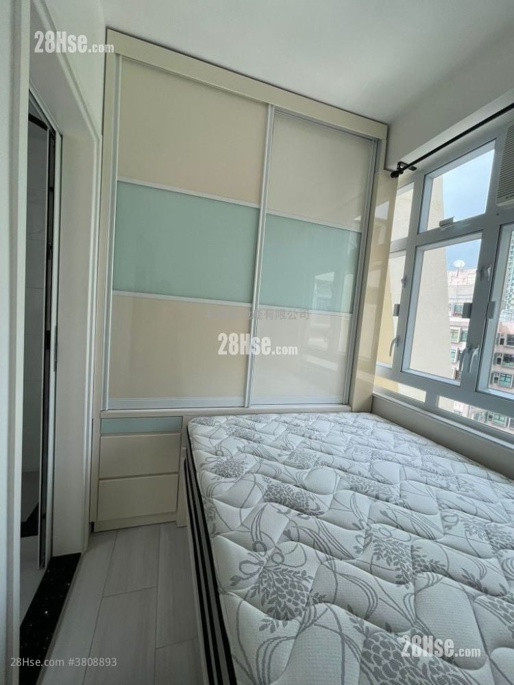 主人房: 嘉輝花園 售盤 1 房 , 1 浴室 198 平方呎