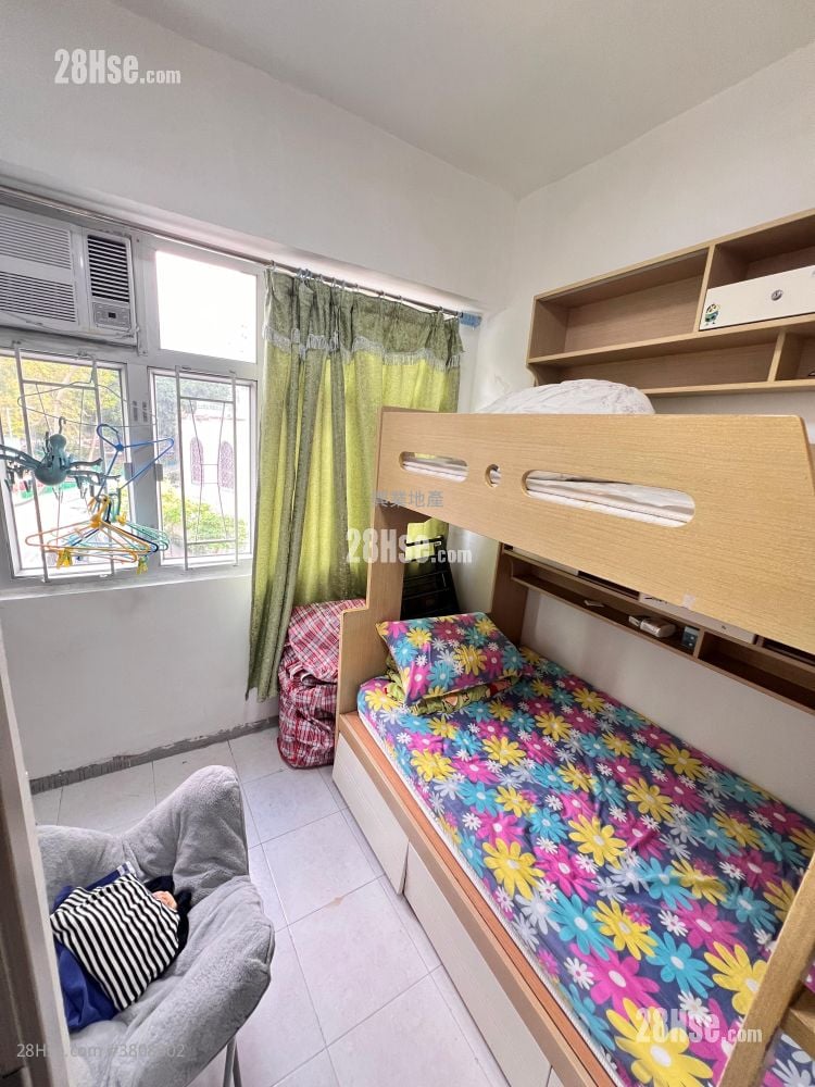 建德大楼 租盘 2 房 , 1 浴室 375 平方尺