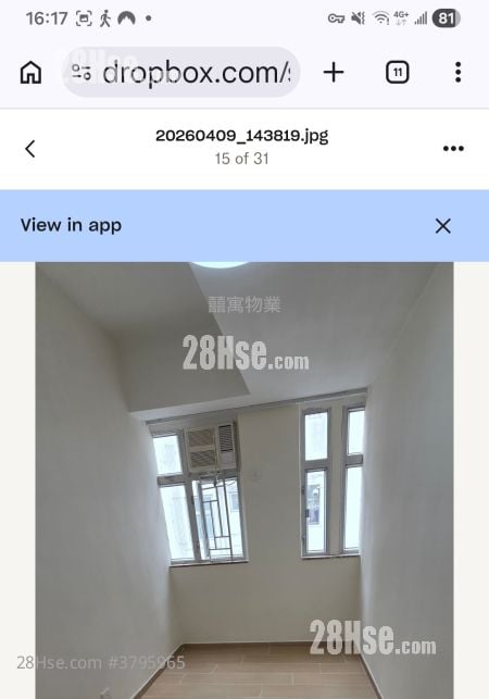 胜意大楼 租盘 3 房 , 1 浴室 731 平方尺