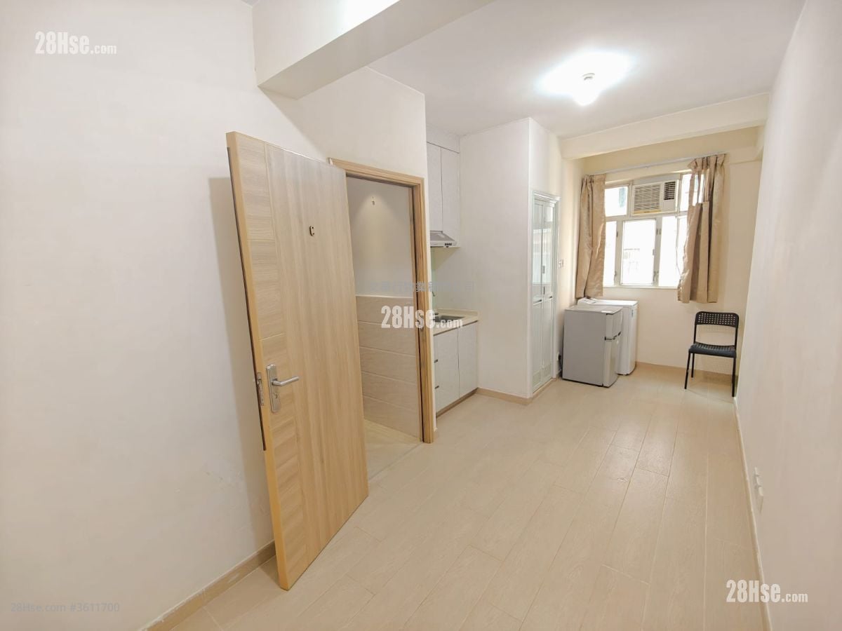 近金巴利道 租盘 开放式间隔 , 1 浴室 140 平方尺