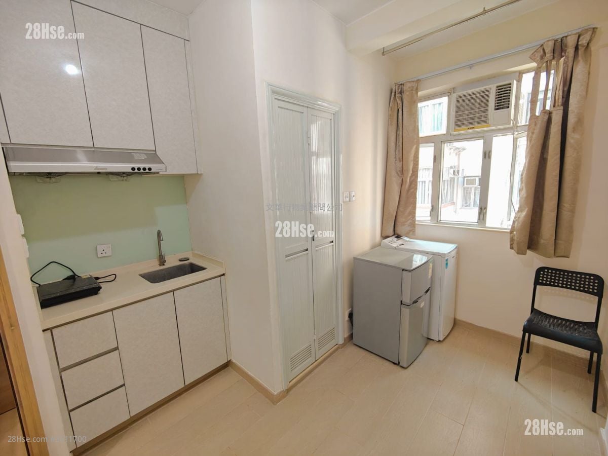 近金巴利道 租盘 开放式间隔 , 1 浴室 140 平方尺