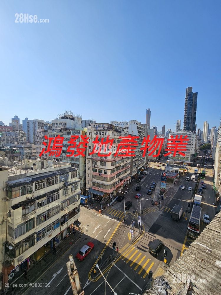 东卢大厦 租盘 3 房 , 1 浴室 493 平方尺