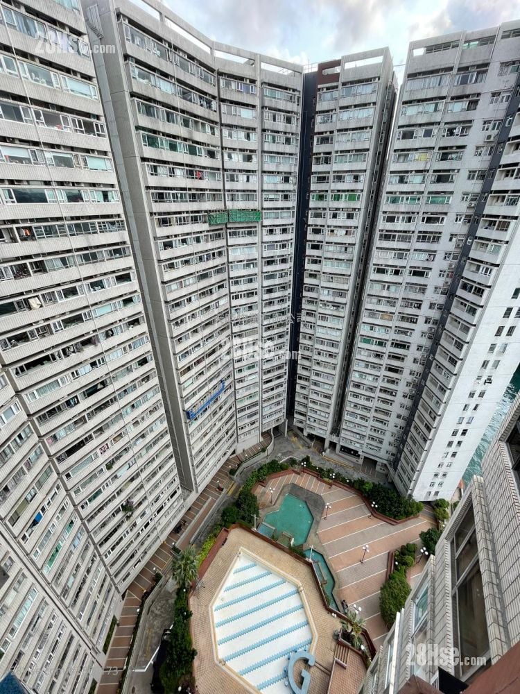 和富中心 租盤 3 房 , 2 浴室 1,308 平方呎