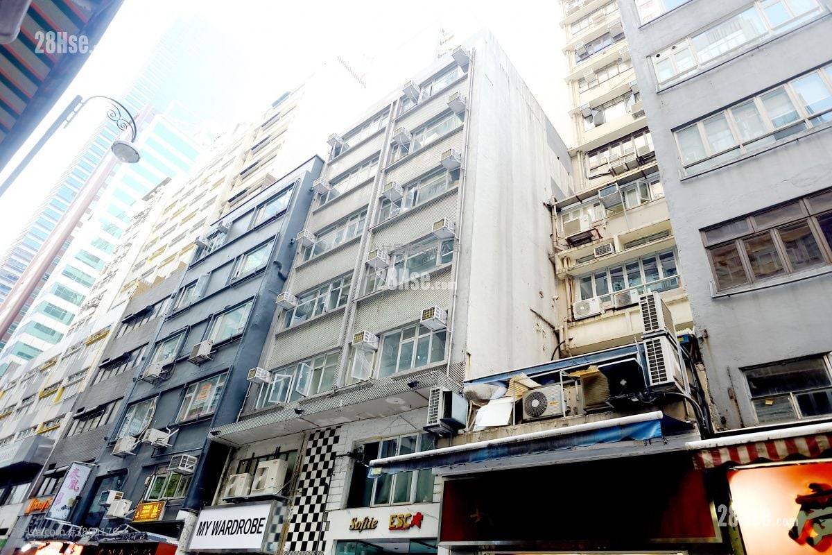 building outlook: 113-115 Wing Lok Street Rental Studio , 1 Bathroom 230 ft²