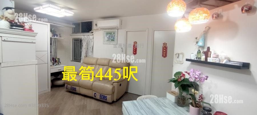 竹园北邨 售盘 2 房 , 1 浴室 445 平方尺