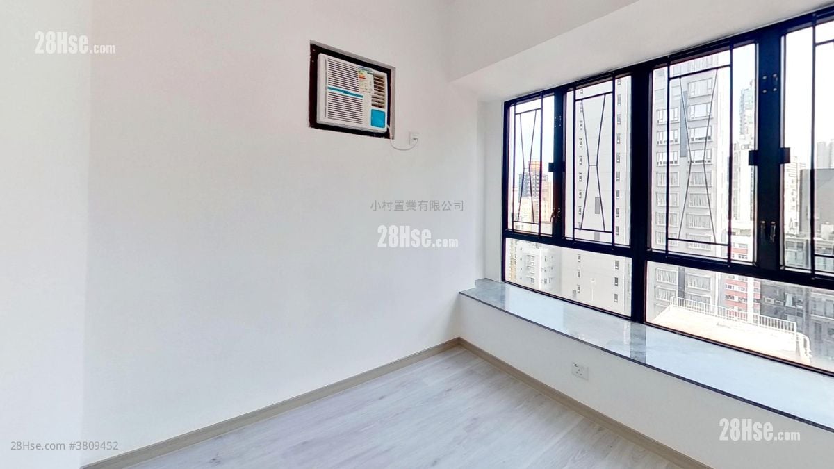 睡房 2: 百年大楼 租盘 2 房 , 1 浴室 416 平方尺