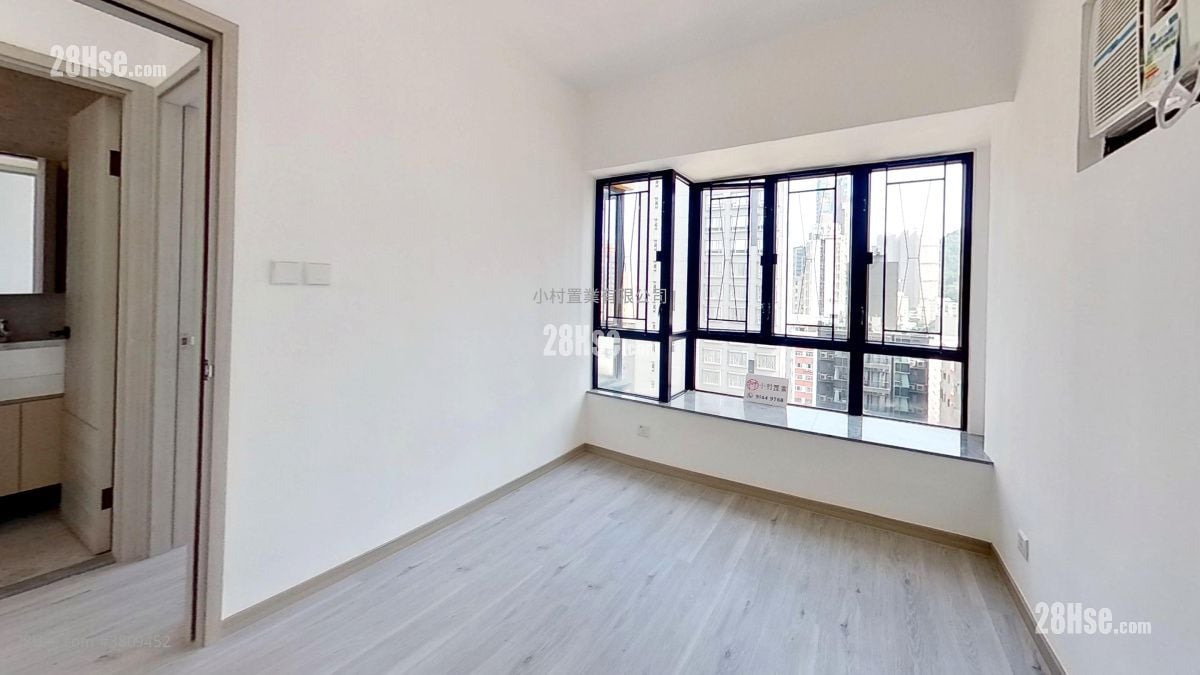 主人房: 百年大楼 租盘 2 房 , 1 浴室 416 平方尺