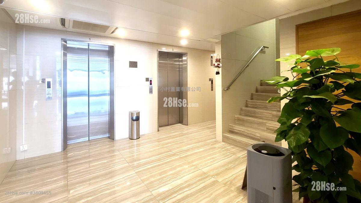 大堂: 东辉花园 租盘 2 房 , 1 浴室 362 平方尺