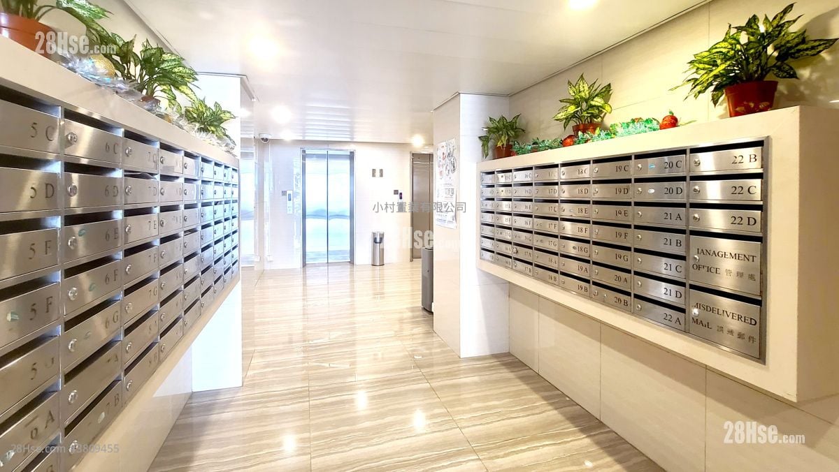 大堂: 东辉花园 租盘 2 房 , 1 浴室 362 平方尺