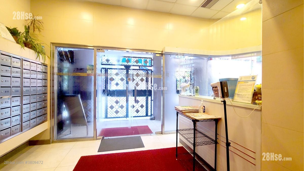 大堂: 东盛台 租盘 2 房 , 1 浴室 431 平方尺