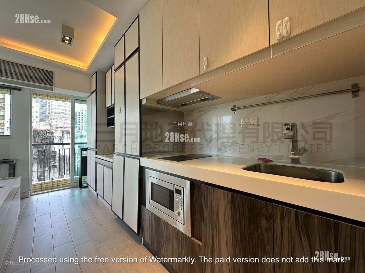 都会名轩 售盘 开放式间隔 , 1 浴室 204 平方尺