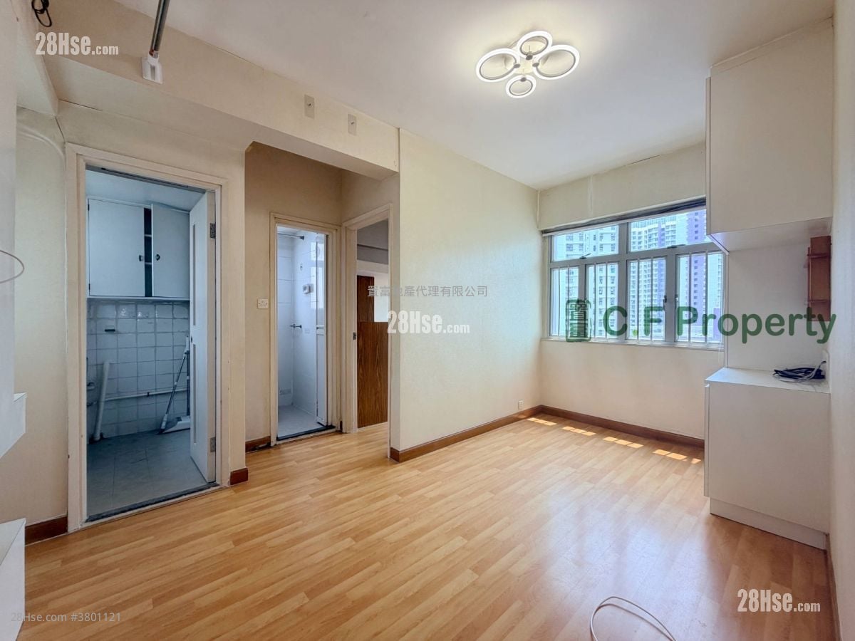 葵丰大厦 租盘 1 房 , 1 浴室 255 平方尺