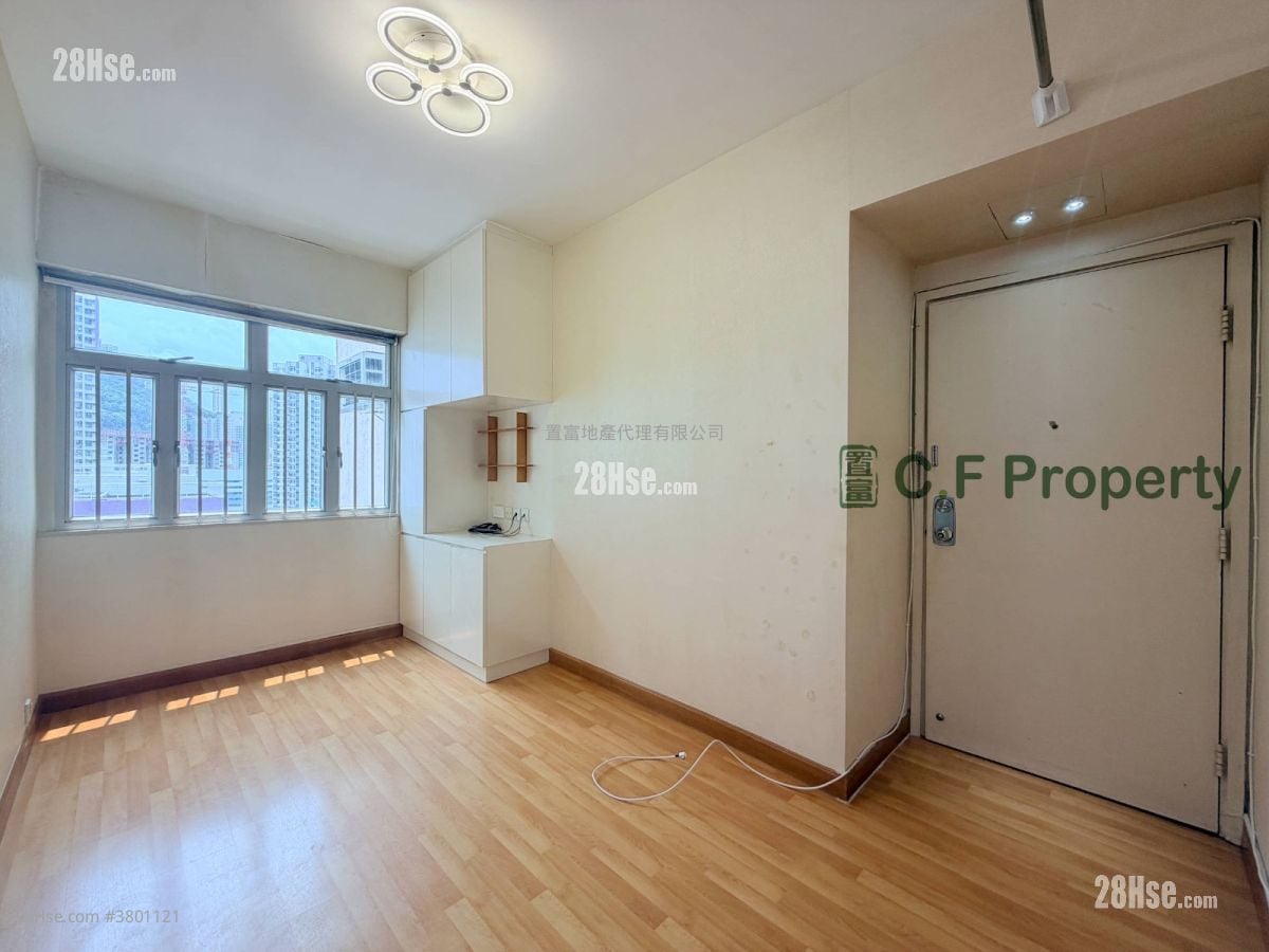 葵丰大厦 租盘 1 房 , 1 浴室 255 平方尺