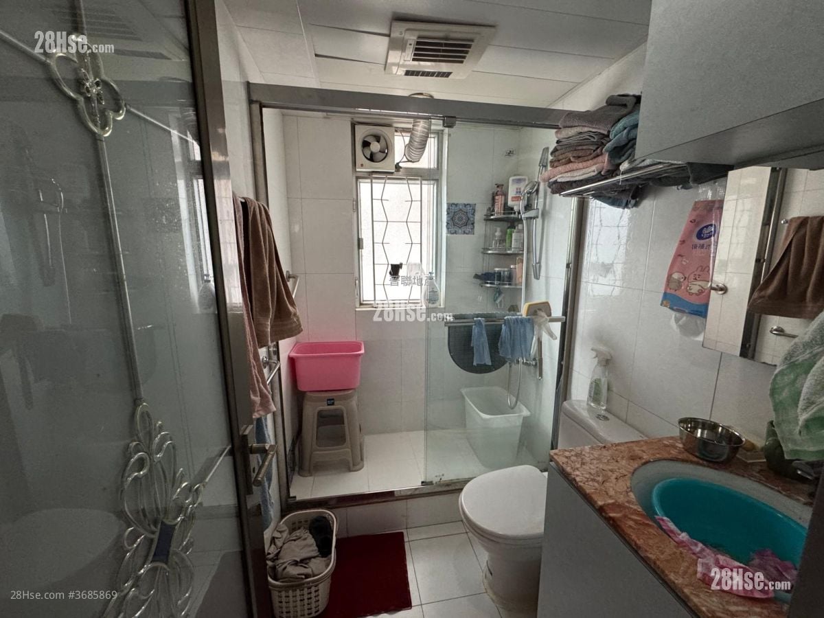 沙田第一城 售盘 3 房 , 2 浴室 853 平方尺