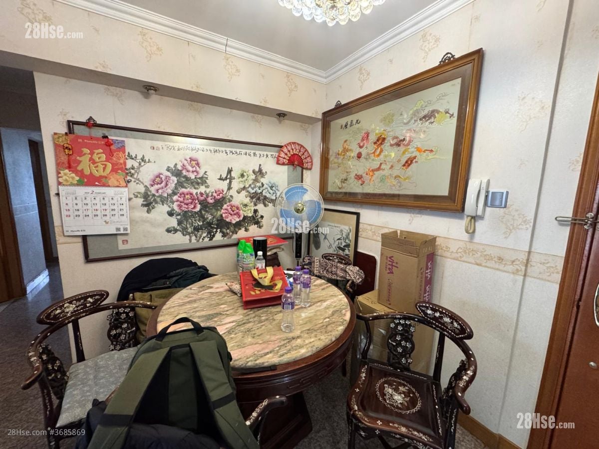 沙田第一城 售盘 3 房 , 2 浴室 853 平方尺