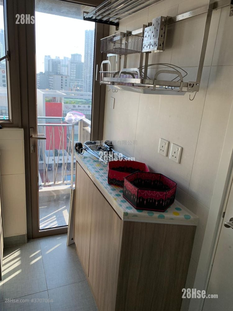 寓弍捌 租盘 2 房 , 1 浴室 433 平方尺