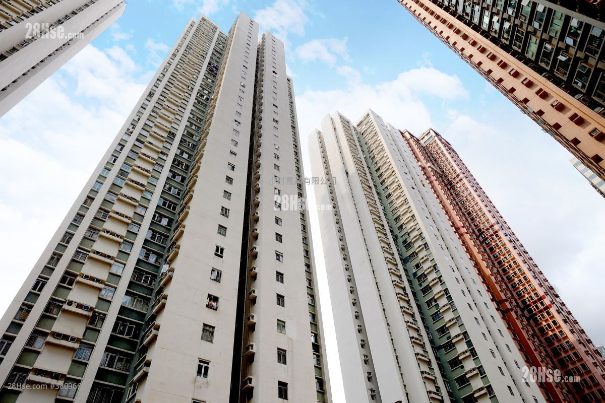 大厦外观: 丽城花园 售盘 2 房 , 1 浴室 481 平方尺