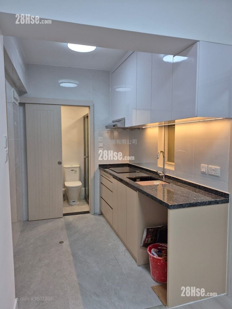 得利楼 租盘 2 房 , 1 浴室 354 平方尺