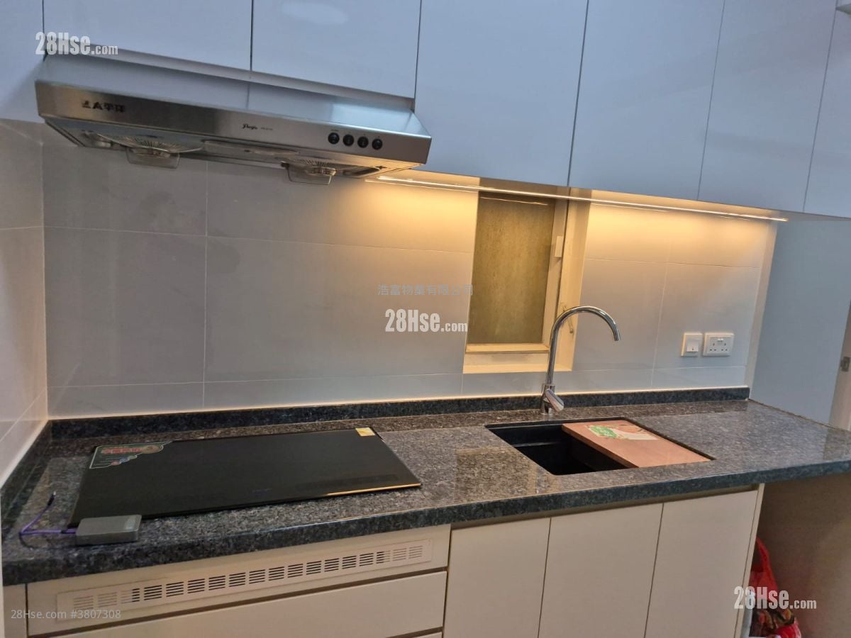 得利楼 租盘 2 房 , 1 浴室 354 平方尺