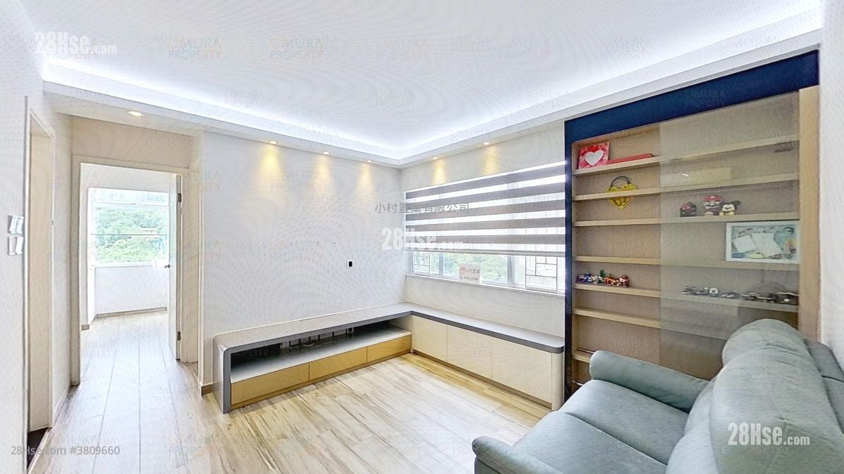 厅: 丽城花园 售盘 2 房 , 1 浴室 481 平方尺